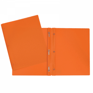 DUO-TANG PLASTIQUE LG ORANGE